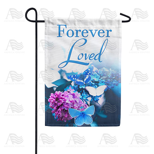 Feeling Blue Missing You Double Sided Garden Flag