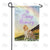 Dog Crossed Over Rainbow Bridge Double Sided Garden Flag