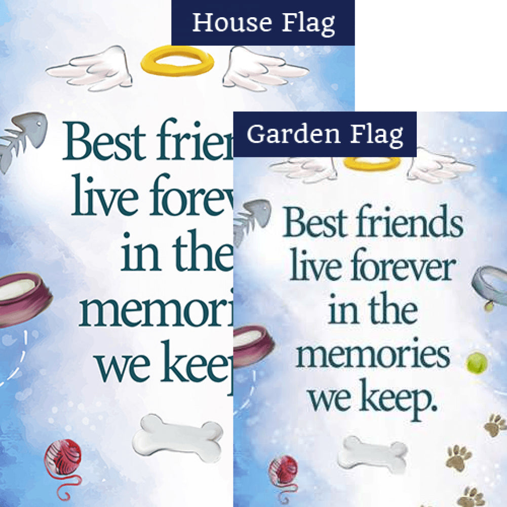 Pet Memories Flags Set (2 Pieces)