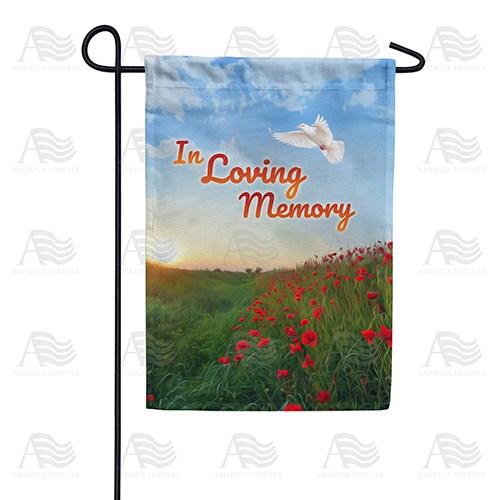 In Loving Memory (Dove) Double Sided Garden Flag