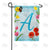 Spring Beauties Monogram Double Sided Garden Flag