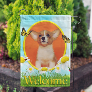 Personalized Loves Me, Loves Me Not Garden Flag