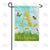 Loves Me, Loves Me Not Monogram Double Sided Garden Flag