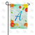 Bright Cosmos Monogram Double Sided Garden Flag