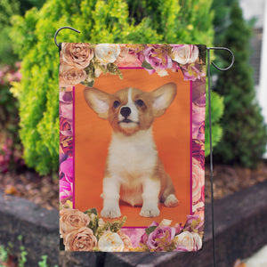 Personalized Rosie Pink Garden Flag