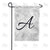 Bird Dreams Monogram Double Sided Garden Flag