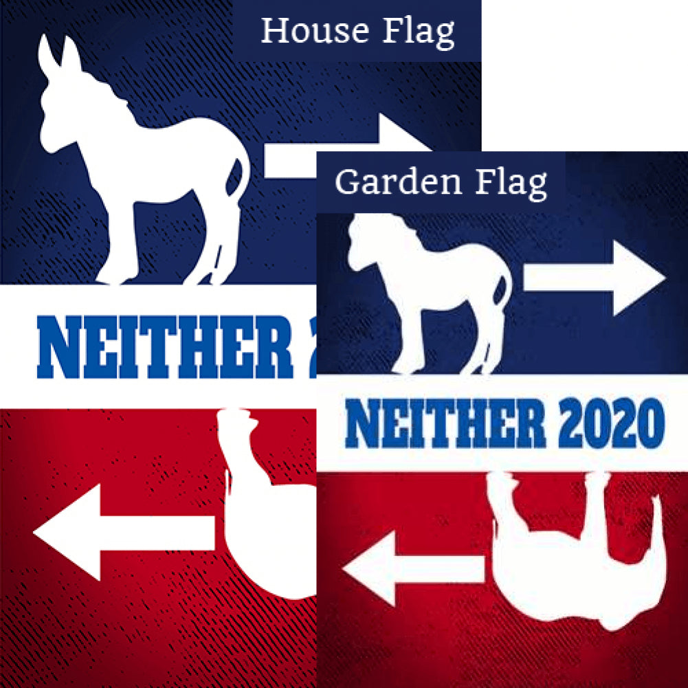 Neither 2020 Flags Set (2 Pieces)