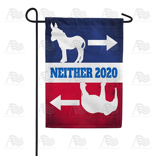 Neither 2020 Double Sided Garden Flag