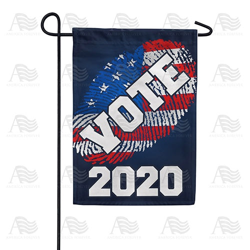 Vote 2020 (Blue) Double Sided Garden Flag