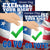 Exercise your Right, Go Vote! Double Sided Flags Set (2 Pieces)