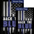 Back the Blue Double Sided Flags Set (2 Pieces)