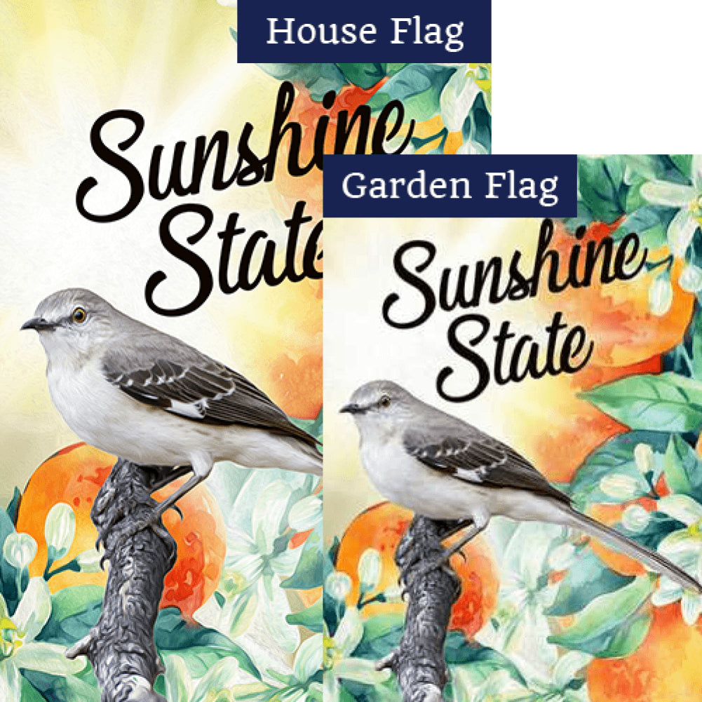 The Sunshine State Double Sided Flags Set (2 Pieces)