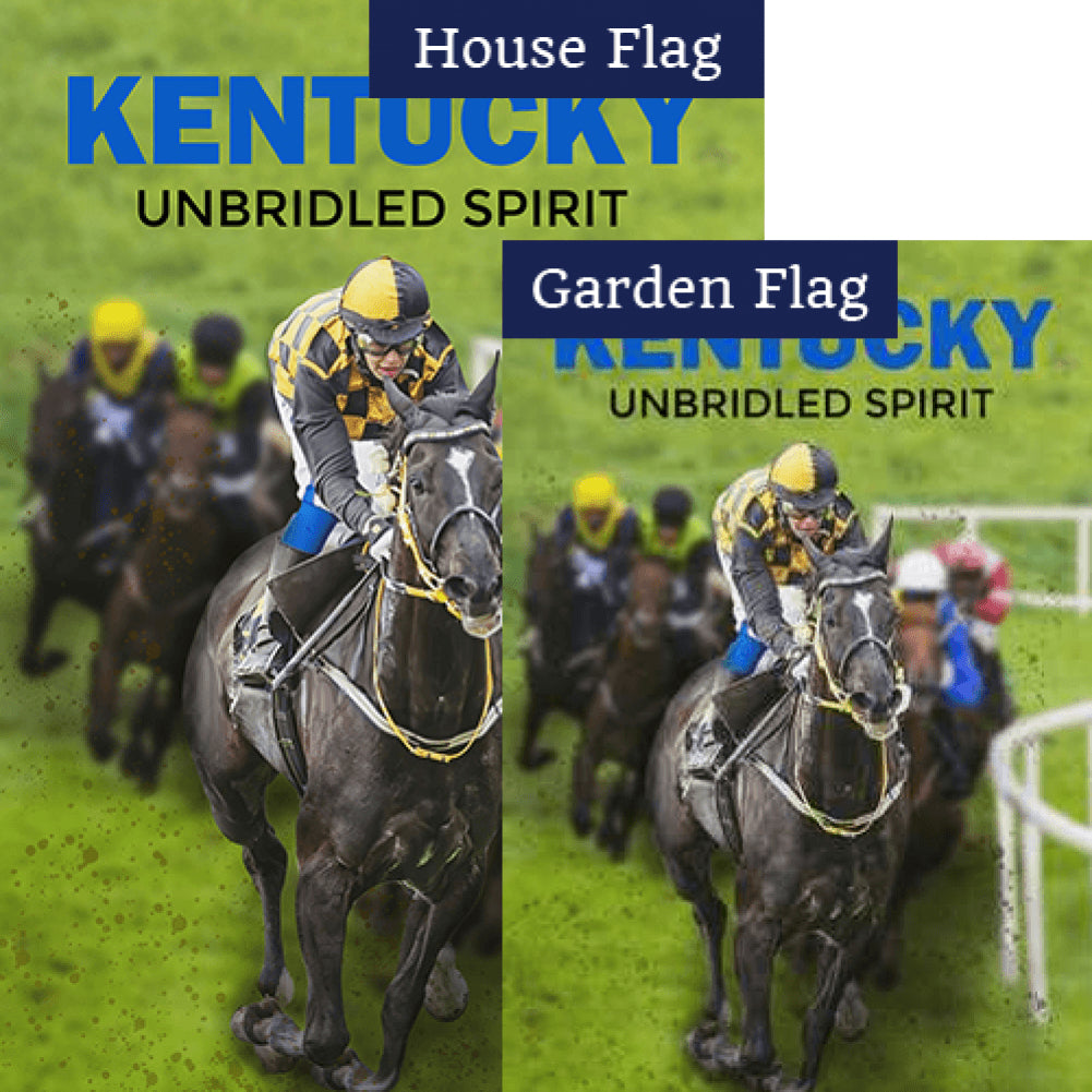 The Home Stretch Double Sided Flags Set (2 Pieces)
