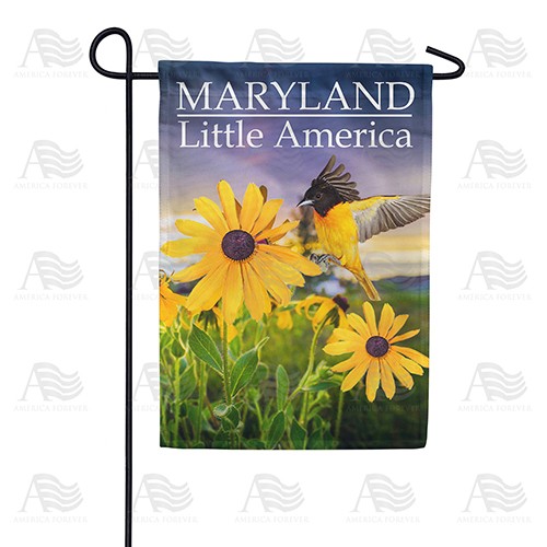 Little America Double Sided Garden Flag