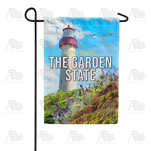 New Jersey, The Garden State Double Sided Garden Flag