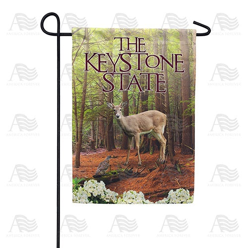 Pennsylvania Forest Double Sided Garden Flag