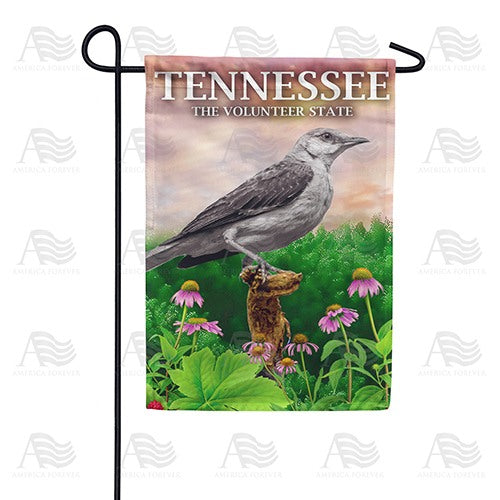 Tennessee, The Volunteer State Double Sided Garden Flag