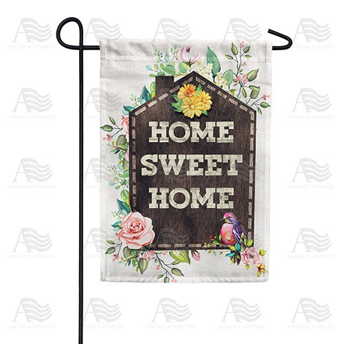 Find Comfort At Home Double Sided Garden Flag