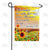 His Love Never Ceases Double Sided Garden Flag