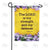 My Strength Comes From The Lord Double Sided Garden Flag