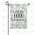 I Love You Lord Double Sided Garden Flag