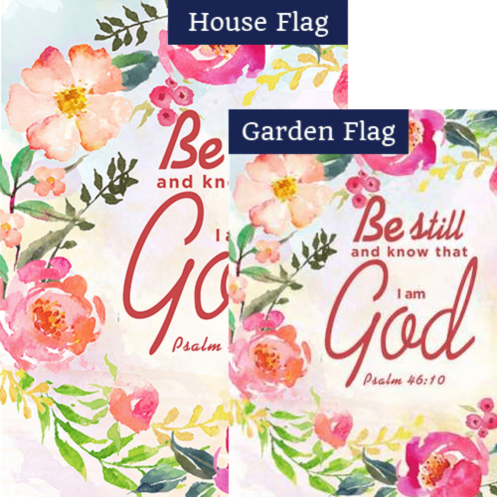 I Am God Double Sided Flags Set (2 Pieces)