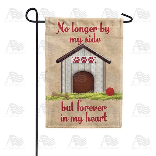 Gone From Side, Forever In Heart Double Sided Garden Flag