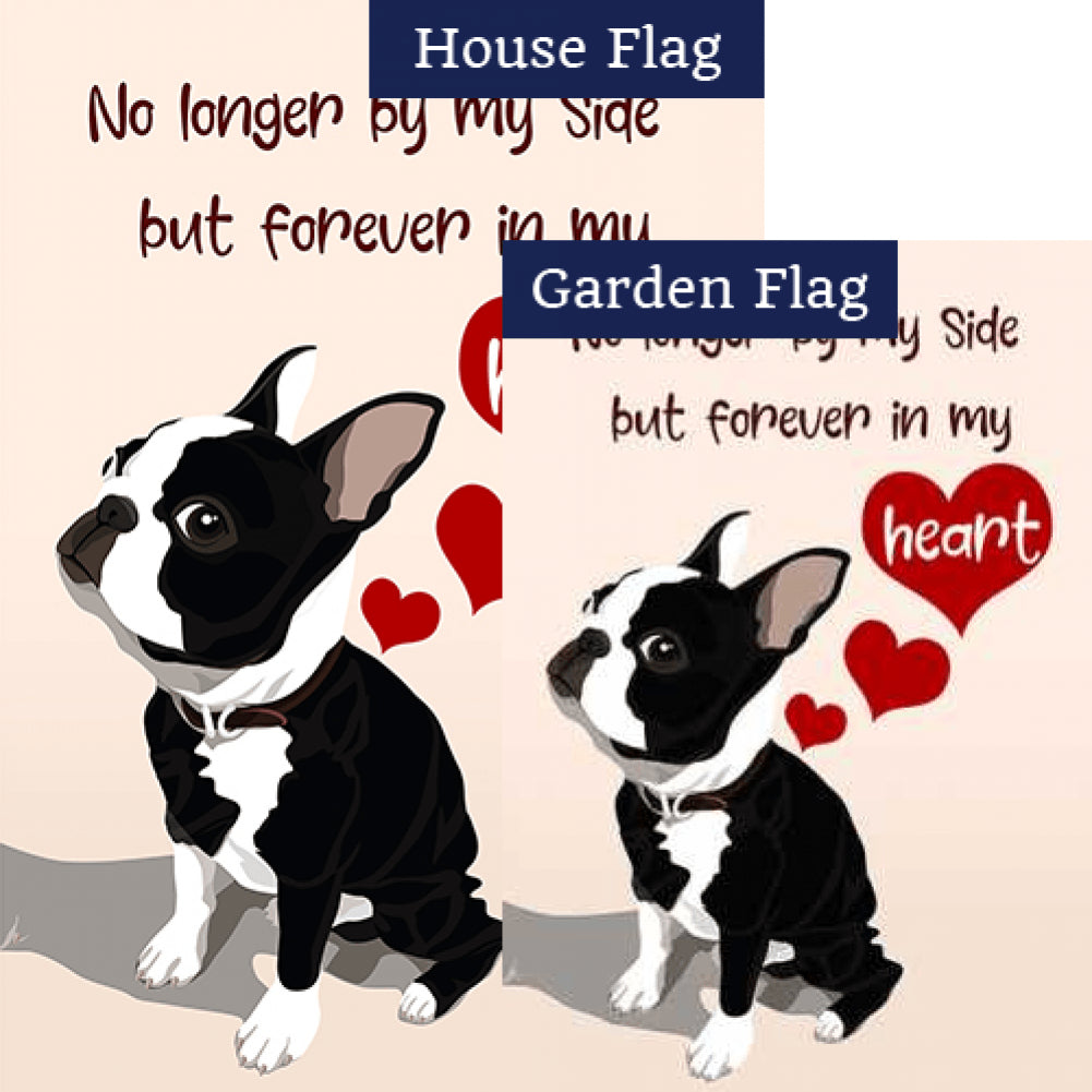In My Heart Forever Double Sided Flags Set (2 Pieces)