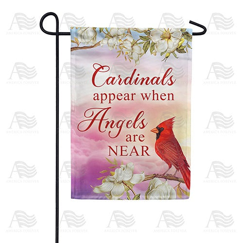 Cardinal Angels Double Sided Garden Flag