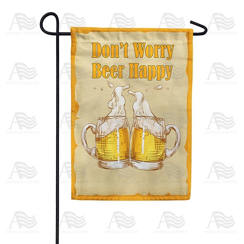 Beer Cheers! Double Sided Garden Flag