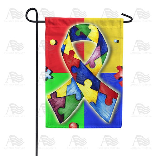 Autism Awareness Double Sided Garden Flag