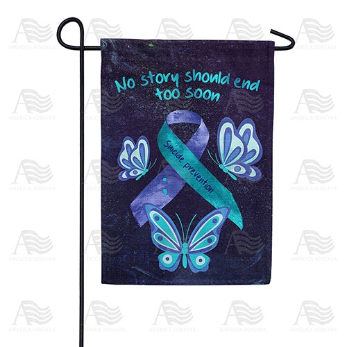 Suicide Prevention Double Sided Garden Flag