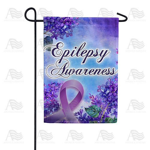 Epilepsy Awareness Double Sided Garden Flag