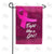Girl, Fight Breast Cancer! Double Sided Garden Flag