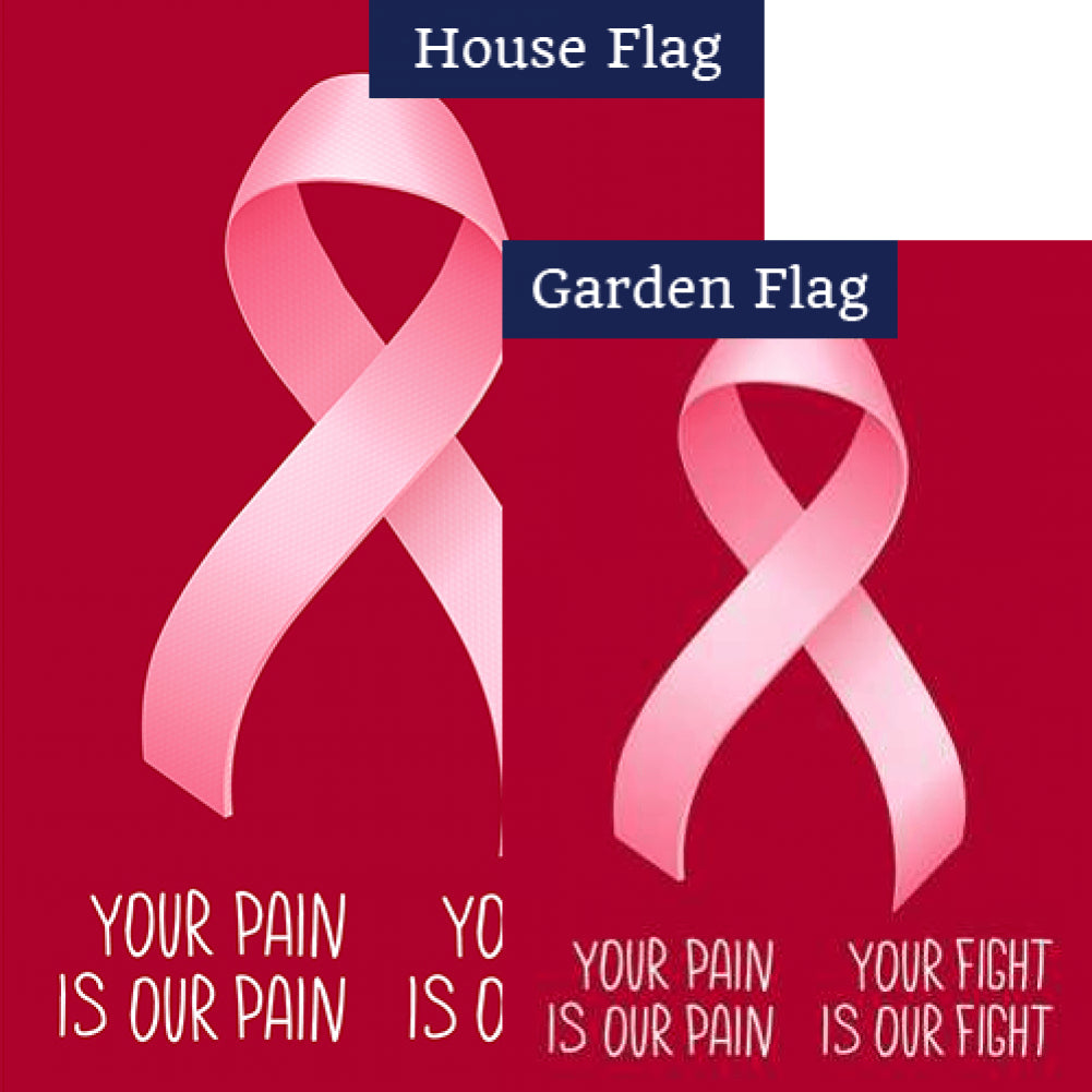 In The Fight Together Double Sided Flags Set (2 Pieces)