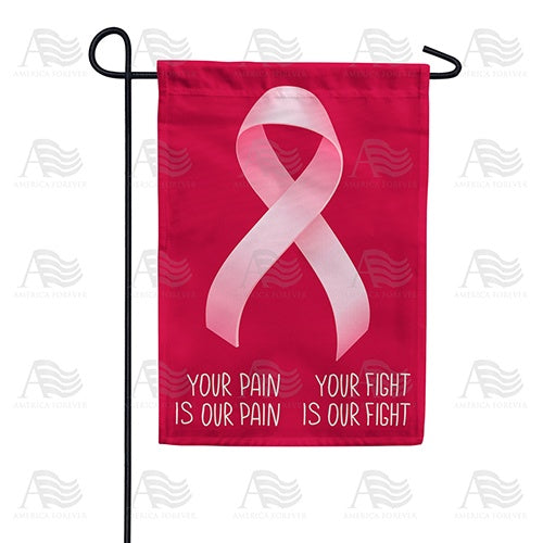 In The Fight Together Double Sided Garden Flag