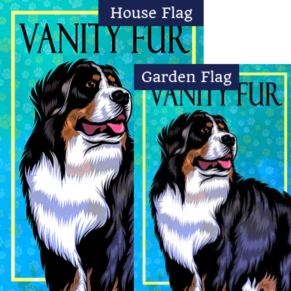 Vanity Fur Double Sided Flags Set (2 Pieces)