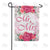 Mr & Mrs Double Sided Garden Flag