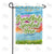 Grandkids Spoiled Here Floral Double Sided Garden Flag