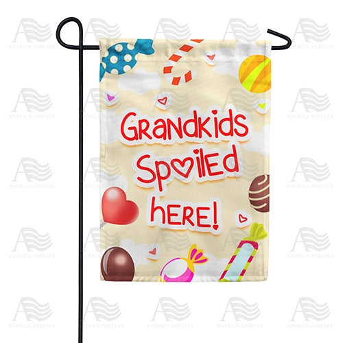 Sweet Grandkids Double Sided Garden Flag