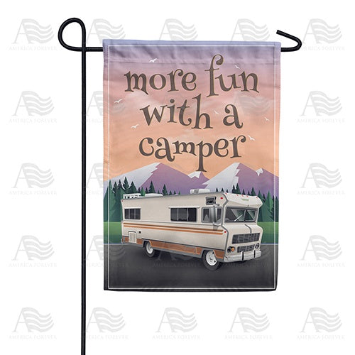 On The Road Again Double Sided Garden Flag