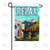 Relax & Enjoy The View Double Sided Garden Flag