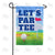 Golf Partee Double Sided Garden Flag