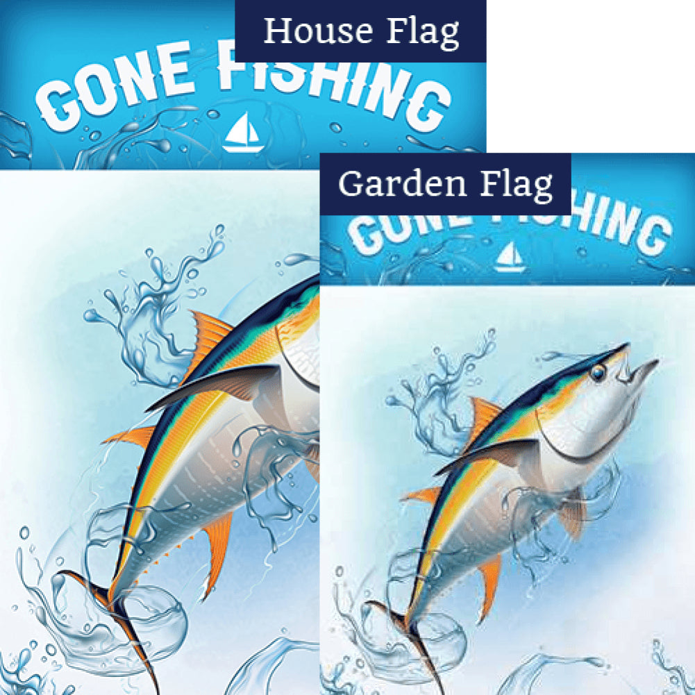 Having Reel Fun Double Sided Flags Set (2 Pieces)