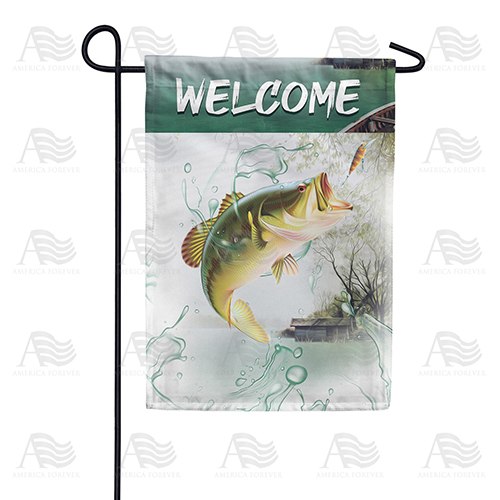 America Forever Fisherman's Home Double Sided Garden Flag: Flagsrus.or 