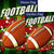 Football Fever Double Sided Flags Set (2 Pieces)
