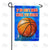 At The Basketball Court Double Sided Garden Flag