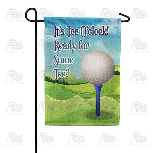 Time To Swing Double Sided Garden Flag