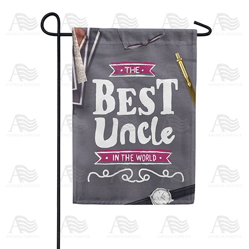 Best Uncle Double Sided Garden Flag