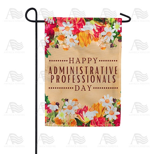 Admin Pro Day Double Sided Garden Flag